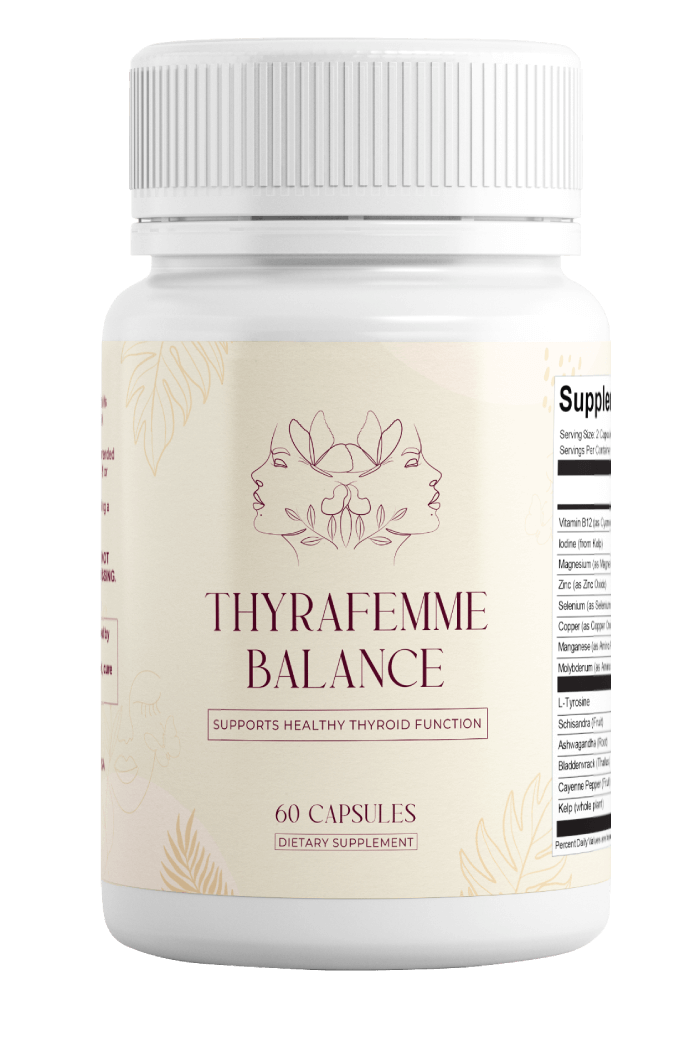 Thyroid Support daily wellness supplement bottle
